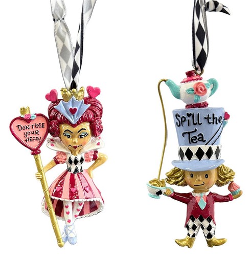 Baumschmuck herzkönigin und - herzkönigin,