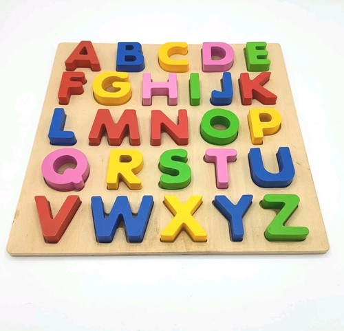 Holzbuchstaben alphabet puzzle - holzbuchstaben,