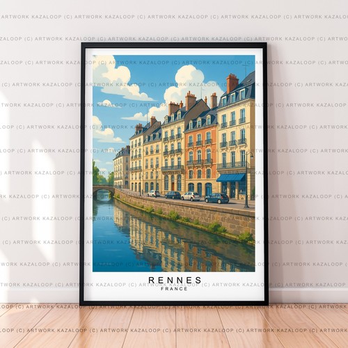 Rennes ungerahmter