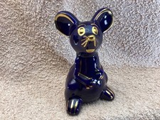 Gzhel Porzellan Figur Maus