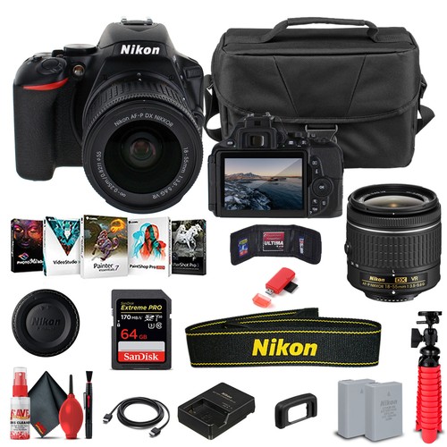 Nikon d5600 dslr camera - d5600, w/