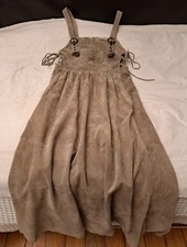 Echtleder  Dirndl Maxikleid  Gr. 40. neu