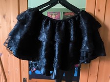 Mini Rock Spitze Schwarz Gr. XL/XXL