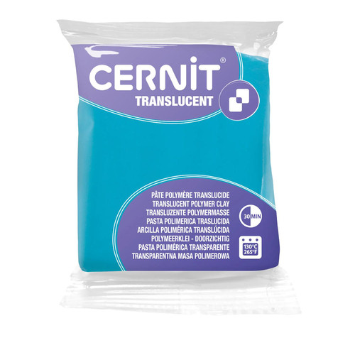 Cernit translucent 56g - cernit, 6x