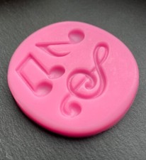 3D Fondantform Note Noten