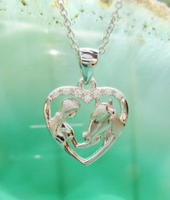 KX Pferd Mädchen in Herz 925