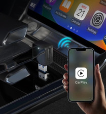 Wireless für Apple CarPlay ohne Kabel Adapter USB BT Dongle Box WiredKabelersatz