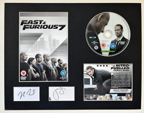 Fast furious signierter - -,
