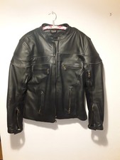 Bikerjacke echt leder - echt, damen