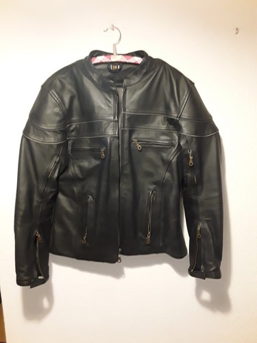 Bikerjacke echt leder damen - bikerjacke,