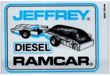 Kohlebergbau Helm Aufkleber