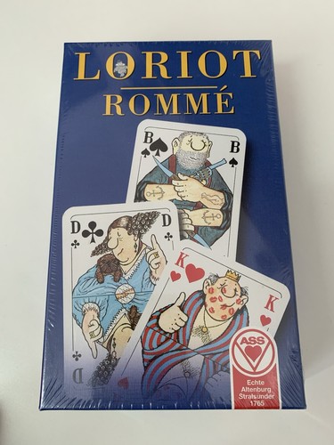 Loriot rommé kartenspiel von - loriot,