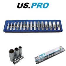 US PRO Tools 15 Stck. 1/2"" Dr