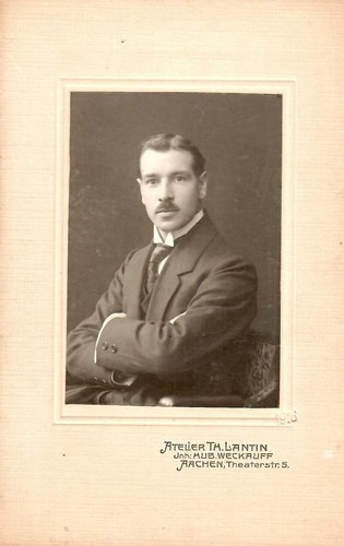 Cdv foto eleganter mann - cdv,