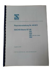 Sachs Stamo 161 201 202 281 282 Reparaturanleitung Motor bei Holder E6, A8F, E8F