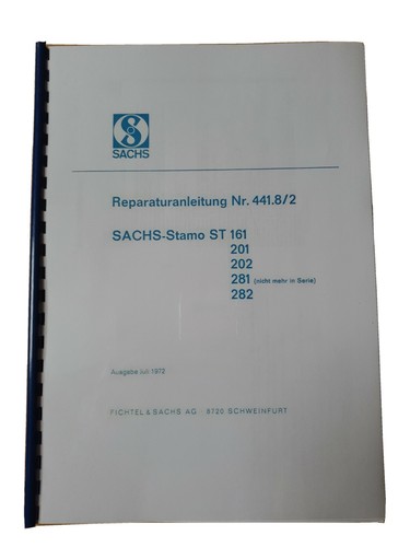 Sachs stamo 161 201 202 - sachs,