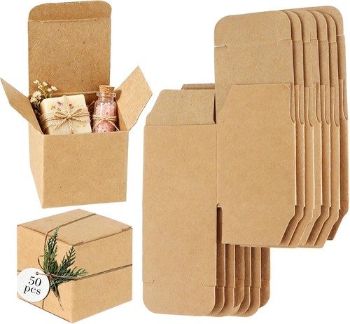 50x geschenkbox papier - 50x,