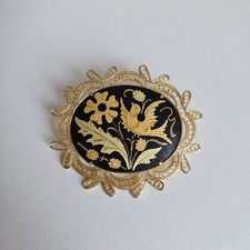 Toledo Damaszener Brosche im