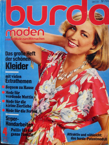 Altes burda modeheft ausgabe - altes,