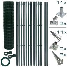 Schweißgitterzaun Komplettset Zaun-Set Gartenzaun Gartenzaunset Pfostenhülsen