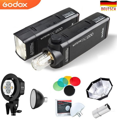 Godox ad200 ttl - 2*godox, hss