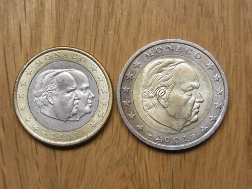 Alte münzen und 2 - münzen,