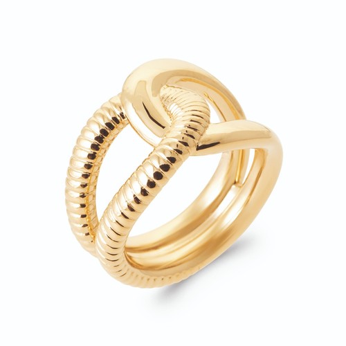 Ring vergoldet karat - vergoldet, 18