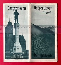Reise Prospekt um 1938