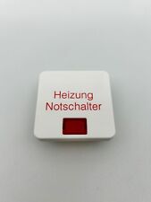 Berker Modul 2 Kontroll Wippe für Heizung Notschalter Schalter Polarweiß weiß