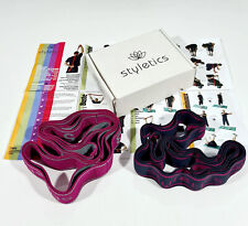 Fitnessbänder Widerstandsbänder Gymnastikband SET 10 & 15kg Loop Set, Reha/Sport