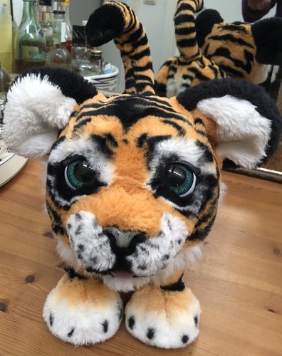 Furreal friends hasbro tiger - furreal,