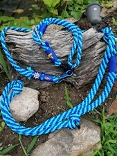 Maritimes Halsband- Leinen Set