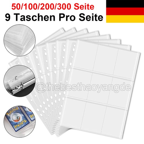 300 seiten sammelkarten - seiten,