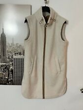  Teddy Weste für Damen in Gr. M von Tom Tailor, creme weiß, lang, NEU