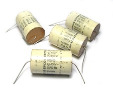 4x Siemens / Epcos MKP Kondensator, 4 µF / 400V AC, Tube Amp & Speaker Capacitor