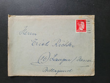 Brief 3. Reich ab Hannover