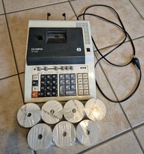 OLYMPIA CP 1420 Rechenmaschine, OLYMPIA INTERNATIONAL, Rechner, + 7 Papierrollen