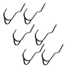 MUNK Dachhaken Haken Steighilfe Pfannen- und Falzziegel anthrazit 6 STÜCK