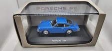 Maßtab 1:43 ATLAS Porsche 911 Collection Porsche 901 von 1964 blau neu in OVP