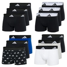 Adidas herren boxershorts 3er - adidas, boxershorts,