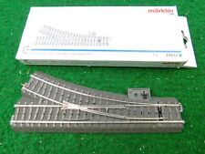 D10 Märklin H0 24612 C-Gleis Weiche rechts mit elektr. Antrieb + Decoder OVP TOP