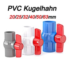 PVC Kugelhahn 20mm 25mm 32mm