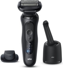 BRAUN Series 5 52-N7200cc Akku Nass- Trockenrasierer Reinigungsstation B-Ware