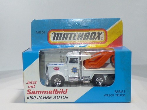 Matchbox mb61 wreck truck 100 - mb61,
