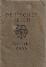 Reisepass deutsches reich - reisepass,