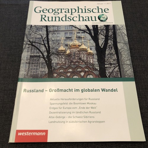 Geographische rundschau 2011 - rundschau, 1/2011