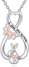 Bunny Halskette S925 Sterling