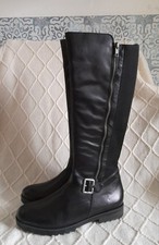 NEU / REMONTE Leder Stiefel / Schwarz / 39 EU / Leder Boots / Lederstiefel