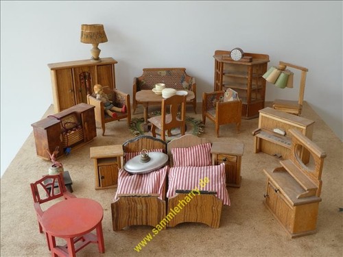 Konvolut puppenstubenmöbel - konvolut,