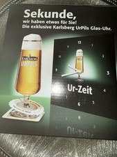 Karlsberg UrPils Glas-Uhr